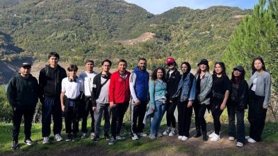 SUBÜ Rekreasyon Yönetimi Topluluğu, Yuvacık Barajı çevresinde doğa yürüyüşü etkinliği