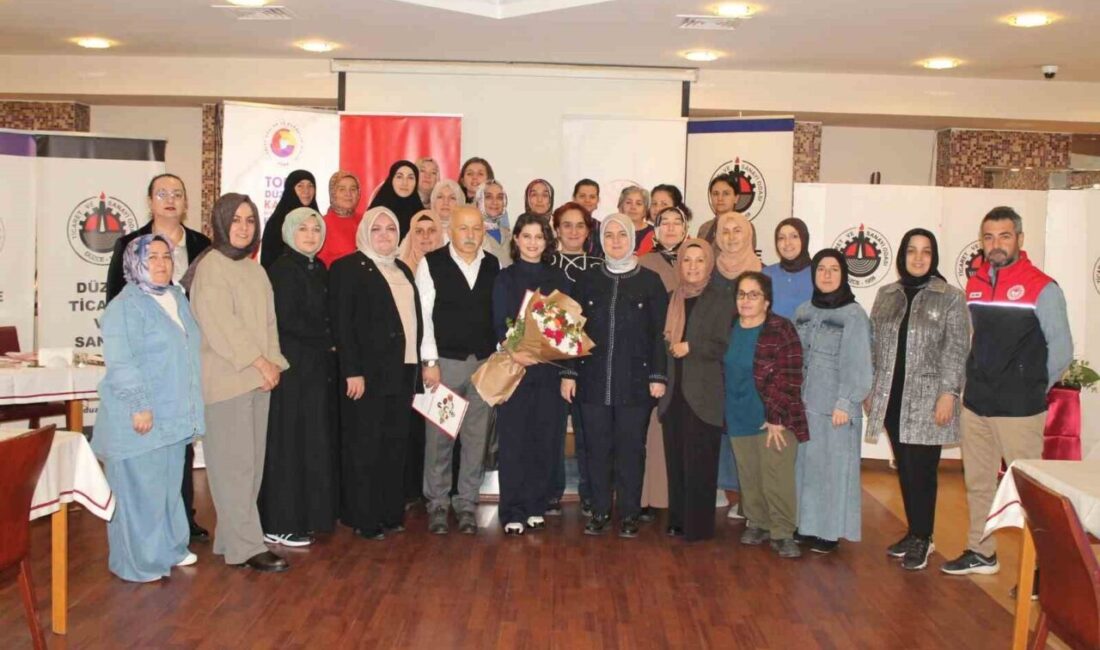 Düzce Ticaret ve Sanayi Odası Koordinatörlüğünde faaliyetlerini sürdüren TOBB Düzce