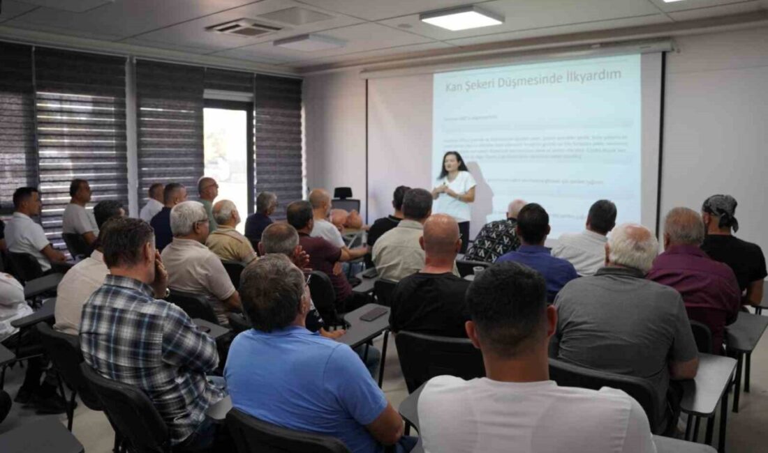 Kocaeli’de toplu taşıma, ticari taksi ve servis sürücülerine verilen kapsamlı