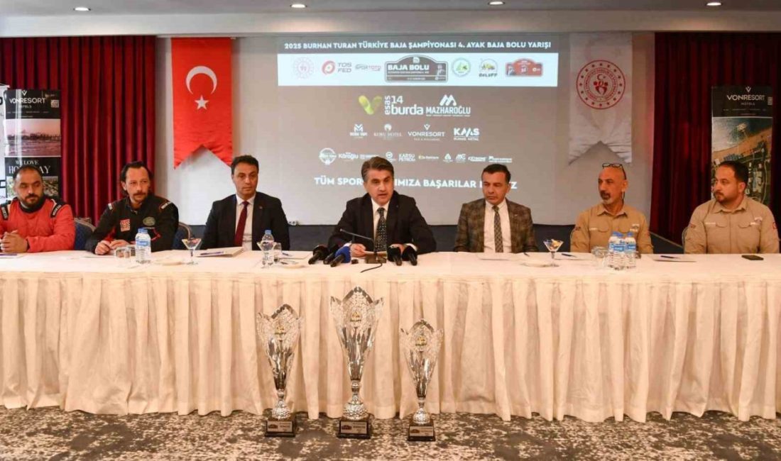 Bolu’da düzenlenecek 2025 Türkiye Baja Şampiyonası’nın dördüncü ayak yarışları, nisan