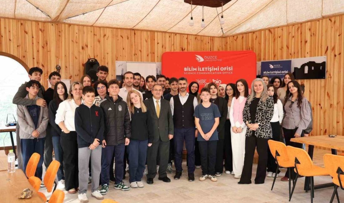 DÜZCE(İHA) – Düzce Üniversitesi Bilim İletişimi Ofisi ile Toplumsal Katkı