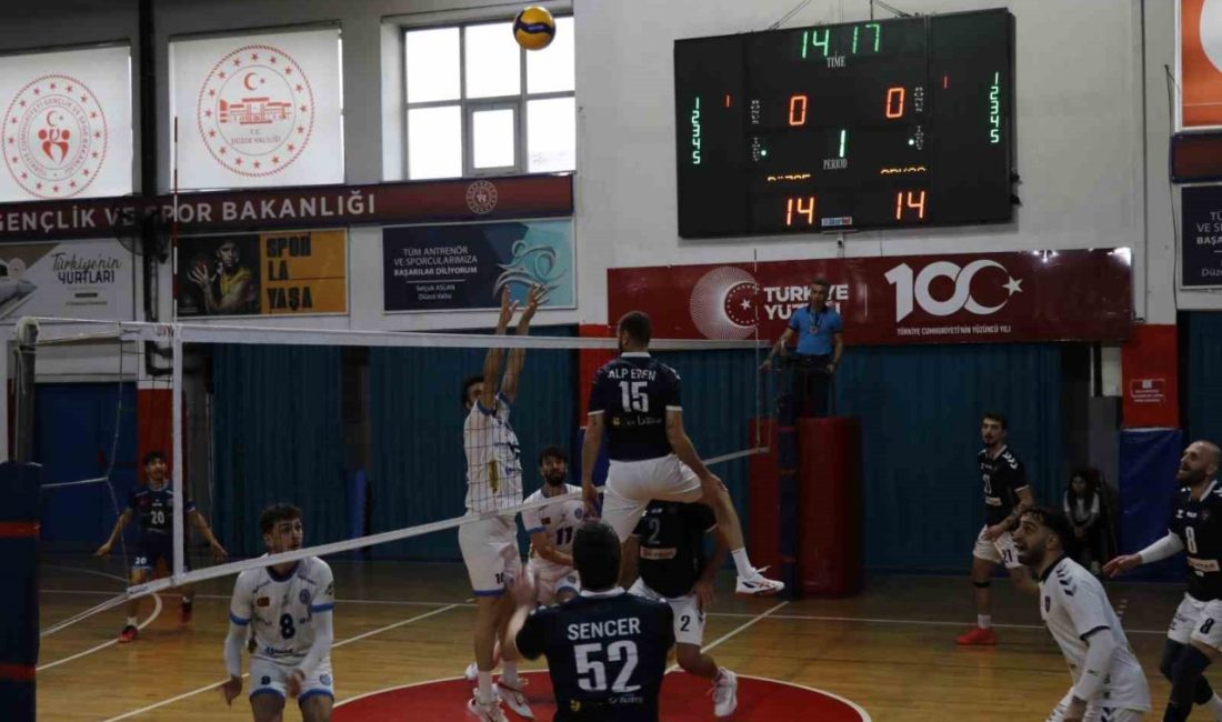 TVF Erkekler 1. Ligi’nde mücadele eden Düzce Belediyesi Spor Akademisi