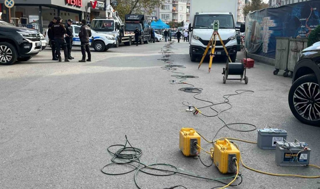 Kocaeli’nin Gebze ilçesinde binanın yıkıldığı bölgede, uzman ekipler “sismik yansıma”