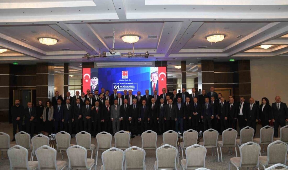 Bilecik Valisi Faik Oktay Sözer’in katılımıyla Vilayetler Birliği 61. Olağan