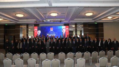 Bilecik Valisi Faik Oktay Sözer’in katılımıyla Vilayetler Birliği 61. Olağan