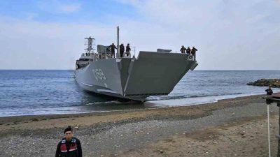 İstanbul’da Anadolu Tersanesi’nde Türk Deniz Kuvvetleri için üretilen Yeni Tip