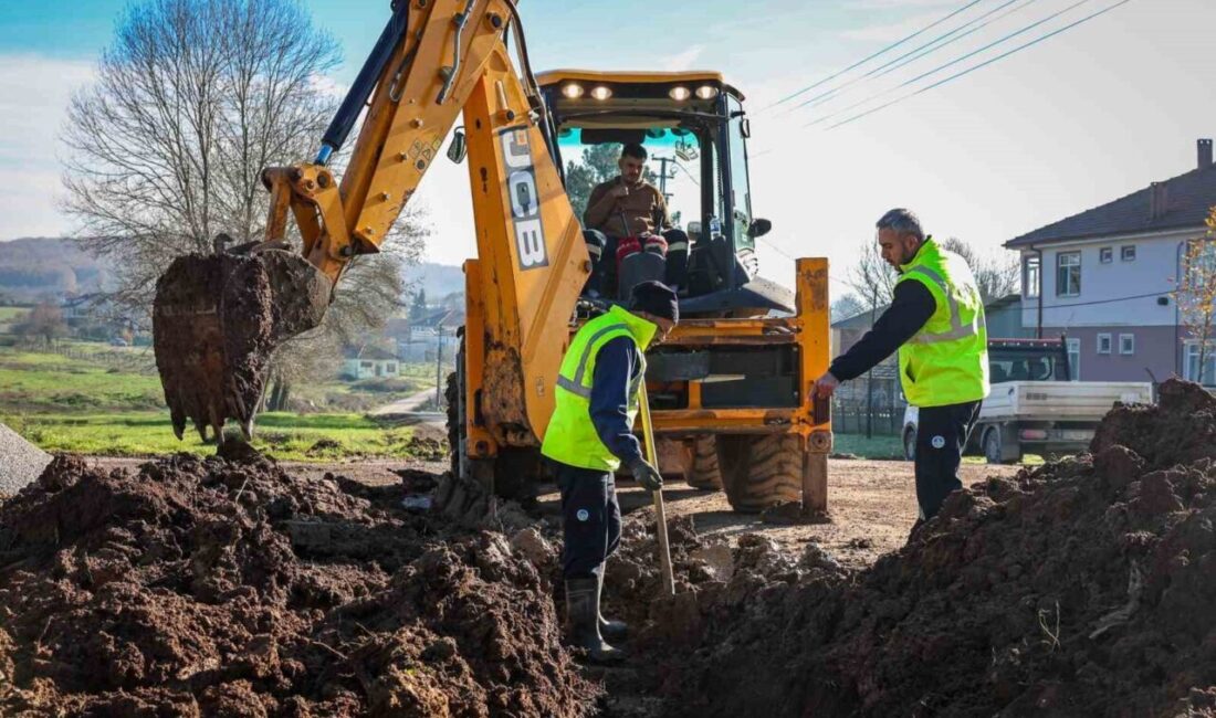 5 kilometrelik yeni hat o mahallenin içme su geleceğinin teminatı olacak SASKİ, Söğütlü ilçesi Yeniköy Mahallesi’nin içme su geleceğinin teminatı olacak