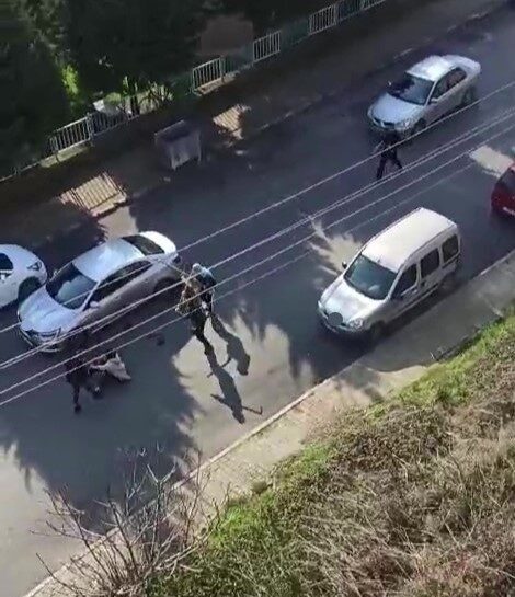 Kocaeli’nin Gölcük ilçesinde olaydan bir hafta önce boşandığı eşini sokak