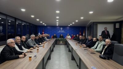 AK Parti Bilecik İl Başkanlığı’nın haftalık olağan il yönetim kurulu