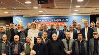 Bilecik’in Gölpazarı ilçesinde, İlçe Danışma Meclisi toplantısı büyük bir ilgi