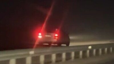 Kastamonu’da ters yönde aracıyla ilerleyen otomobil tehlike oluşturdu. Vatandaşlar o