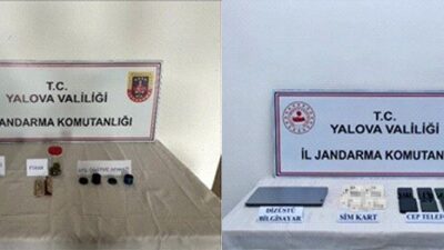 Yalova İl Jandarma Komutanlığı, Gemlik Cumhuriyet Başsavcılığı koordinesinde düzenlenen operasyonlarda