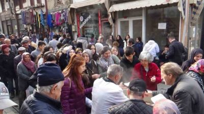 Bolu’nun Mudurnu ilçesinde 8 asırdır geleneksel olarak yapılan esnaf duası,