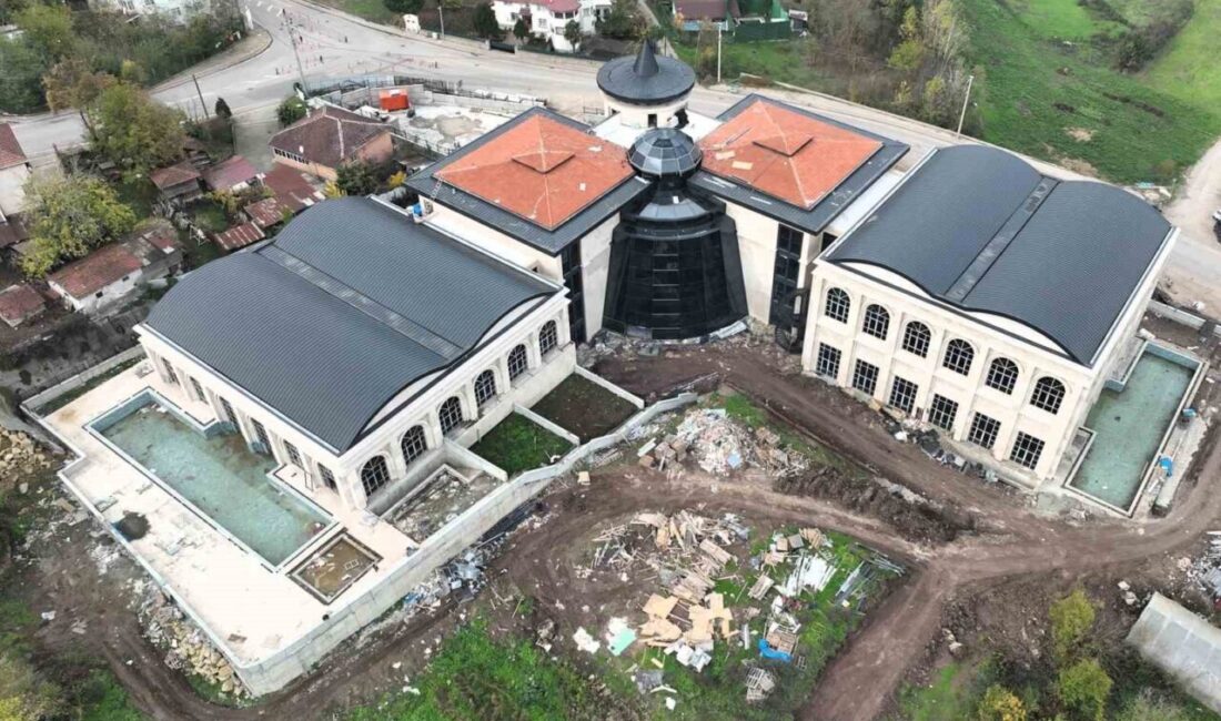 Kocaeli’nin Başiskele ilçesinde inşa edilen ve 57 derece sıcaklığa sahip