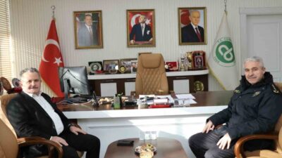 DÜZCE(İHA) – Cumayeri Belediye başkanı Mustafa Koloğlu, Düzce İl Emniyet