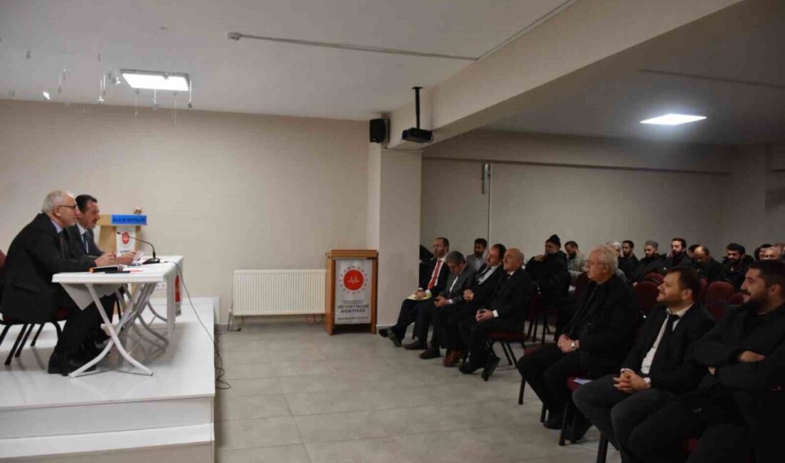 Bilecik İl Müftülüğünde 2025 yılının son personel toplantısı, yapıldı. Bilecik