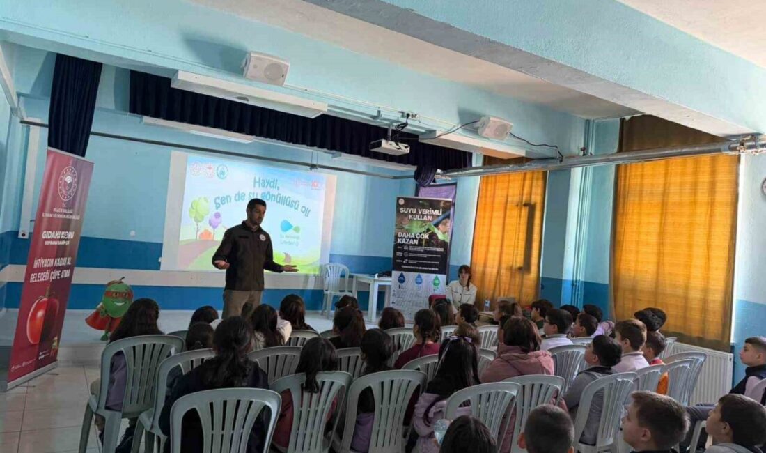 Bilecik İl Tarım Müdürlüğü tarafından 344 öğrenciye su verimliliği eğitimi