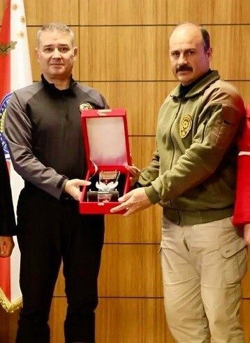 Bilecik Kızılay Şubesi tarafından İl Emniyet Müdürlüğü’nde düzenlenen kan bağışı