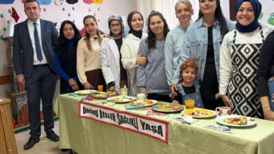 Bilecik Halk Eğitimi Merkezi’nde eğitici ve sağlıklı tabaklar hazırlandı. Bilecik