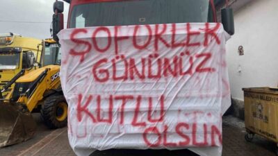 Bilecik’te Dünya Şoförler Günü kutlaması çerçevesinde trafik ve jandarma araçları,