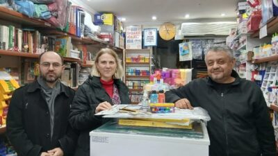 Bilecik’te Kent Konseyi tarafından “Kağıt Atıklarımız Eğitime Dönüşüyor” projesi kapsamında