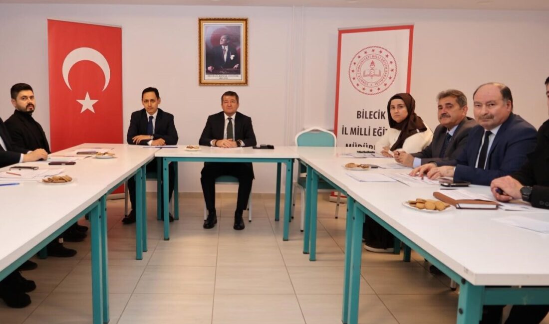 Bilecik’te İl Millî Eğitim Müdürü Serdal Şimşek başkanlığında Merkez İlçe