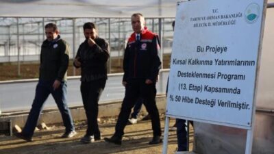 Bilecik’in İnhisar ilçe merkezinde, Kırsal Kalkınma Ekonomik Yatırımlar Hibe Programı