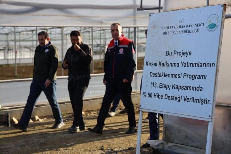 Bilecik’in İnhisar ilçe merkezinde, Kırsal Kalkınma Ekonomik Yatırımlar Hibe Programı