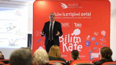 DÜZCE(İHA) – Düzce Üniversitesi Bilim Kafe etkinliklerinde bu hafta, “Özel