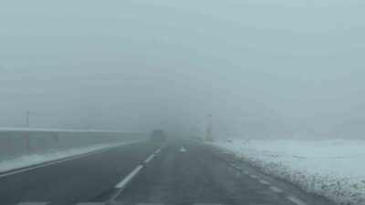 Türkiye’nin en önemli geçiş güzergahlarından Bolu Dağı’nın Düzce geçişinde yoğun