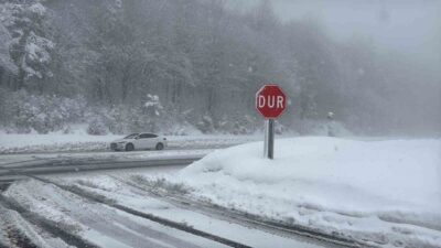 Türkiye’nin önemli güzergahlarından bir tanesi olan Bolu Dağı geçişinde hafif