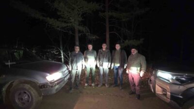 Bolu’da Doğa Koruma ve Milli Parklar (DKMP) Şube Müdürlüğü ekipleri,