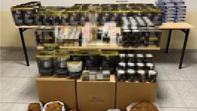 Bolu’da emniyet ve jandarma ekiplerinin operasyonları sonucunda kaçak elektronik cihazlar,