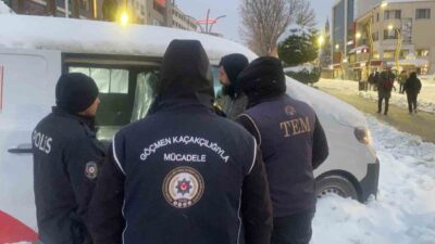 Bolu’da yılbaşına saatler kala Göçmen Kaçakçılığıyla Mücadele Şube Müdürlüğü, Asayiş