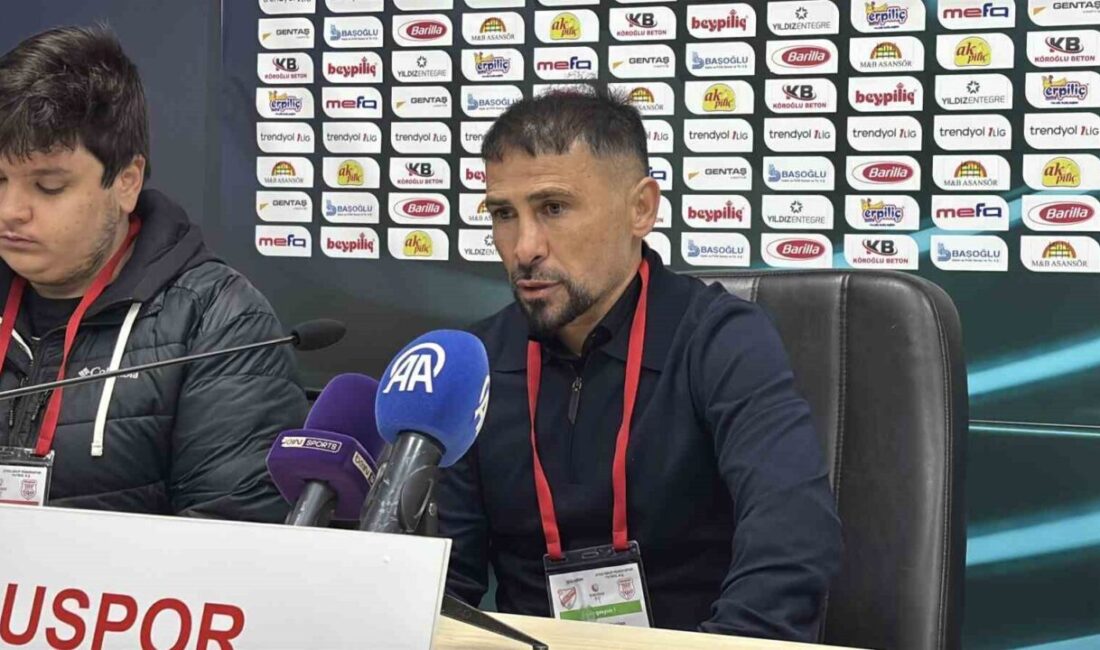 Trendyol 1. Lig’in 18. haftasında oynanan Boluspor-Pendikspor maçının ardından iki