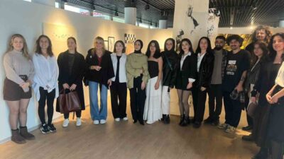 Bilecik Şeyh Edebali Üniversitesi Güzel Sanatlar ve Tasarım Fakültesi öğrencileri,