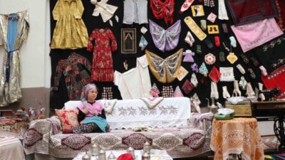 Bolu Köroğlu İlkokulu’nda okul binasının iç kısmında bulunan atıl alanda