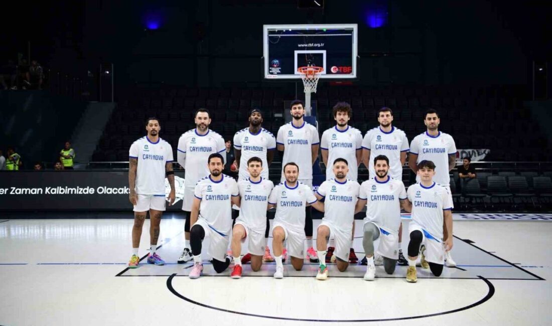 Türkiye Basketbol Ligi (TBL) 13. hafta mücadelesinde Çayırova Belediyesi, yarın