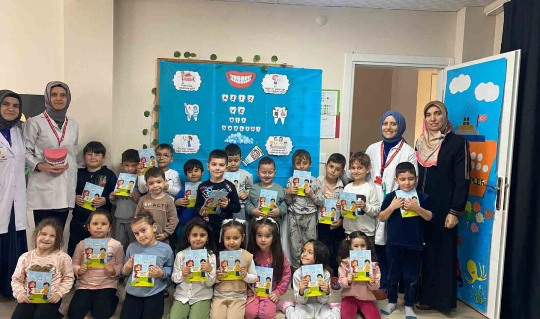 DÜZCE(İHA) – Düzce İl Sağlık Müdürlüğü çocuklarda erken yaşta ağız
