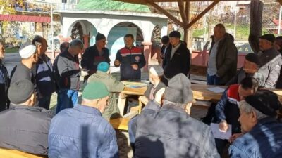 Yığılca İlçe Tarım ve Orman Müdürlüğü tarafından yürütülen çiftçi ile