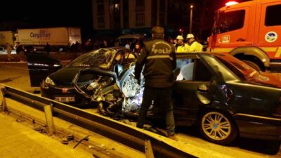 Sakarya’nın Hendek ilçesinde iki gün önce meydana gelen trafik kazasında