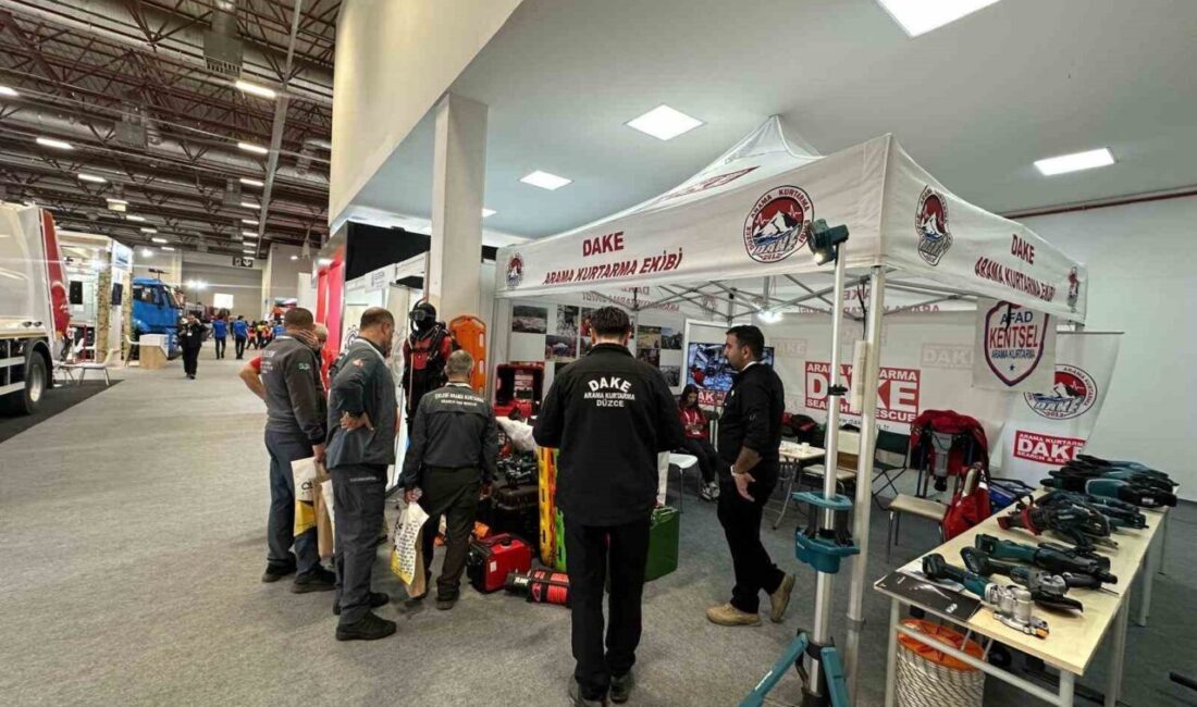 DAKE, Uluslararası Afet Yönetim Fuarı’nda Düzce’yi temsil etti DÜZCE (İHA) – Düzce Arama Kurtarma Derneği (DAKE), İstanbul’da düzenlenen