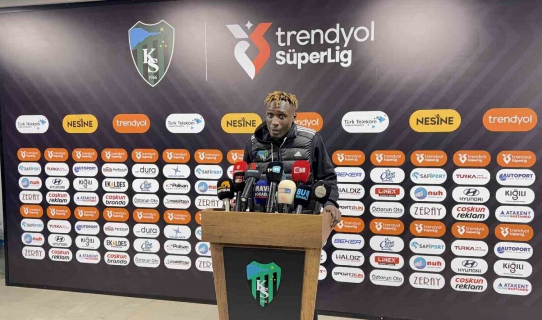 Kocaelisporlu oyuncu Daniel Agyei, Antalyaspor maçının ardından, “Ligin en formda
