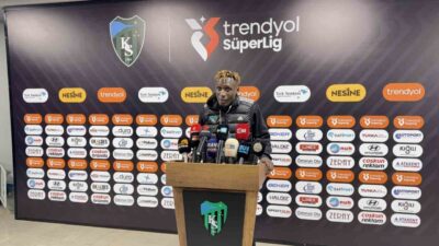 Kocaelisporlu oyuncu Daniel Agyei, Antalyaspor maçının ardından, “Ligin en formda