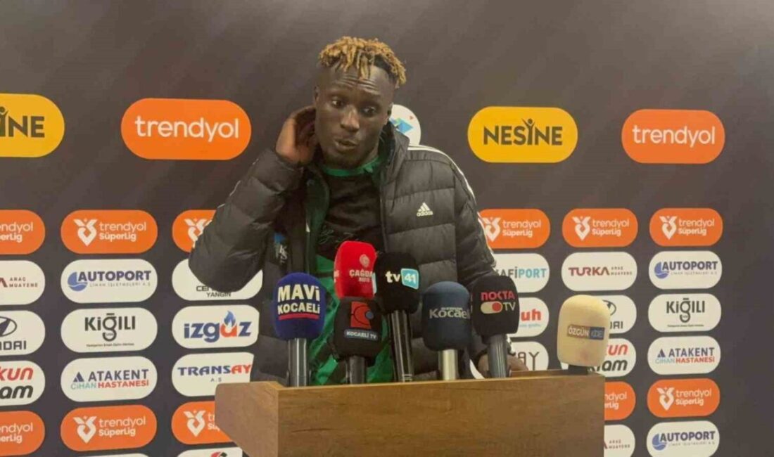 Kocaelisporlu Daniel Agyei, Ziraat Türkiye Kupası’nda Erzurumspor FK’yı 3-1 mağlup