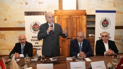 DÜZCE(İHA) – Düzce Ticaret ve Sanayi Odası (DTSO) yüksek istişare