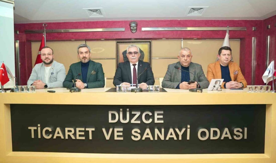 DTSO’da yılın son meclis toplantısı yapıldı Düzce Ticaret ve Sanayi Odası (DTSO) Başkanı Erdoğan Bıyık, 2025