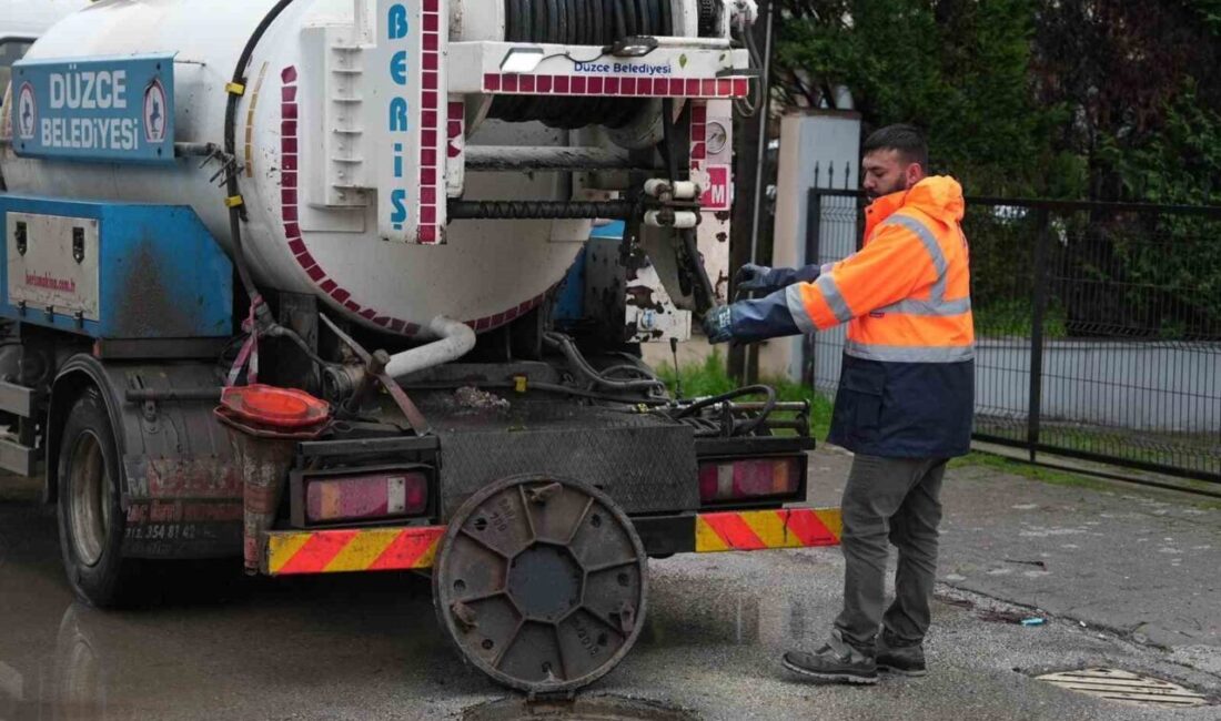 DÜZCE(İHA) – Düzce Belediyesi meteorolojiden yapılan açıklamanın ardından teyakkuza geçerken