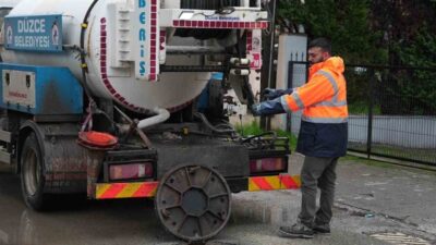 DÜZCE(İHA) – Düzce Belediyesi meteorolojiden yapılan açıklamanın ardından teyakkuza geçerken