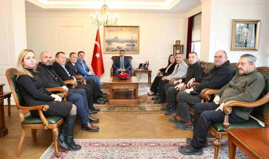 Düzce’deki yerel ve ulusal basın kuruluşlarında görev yapan gazetecilerin bir